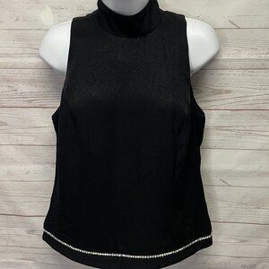 Vintage Victoria Holly Rhinestone embellished top
